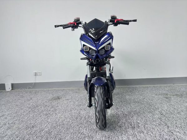 Blue “Cyber” 72V60Ah urban escooter ebike - Image 3
