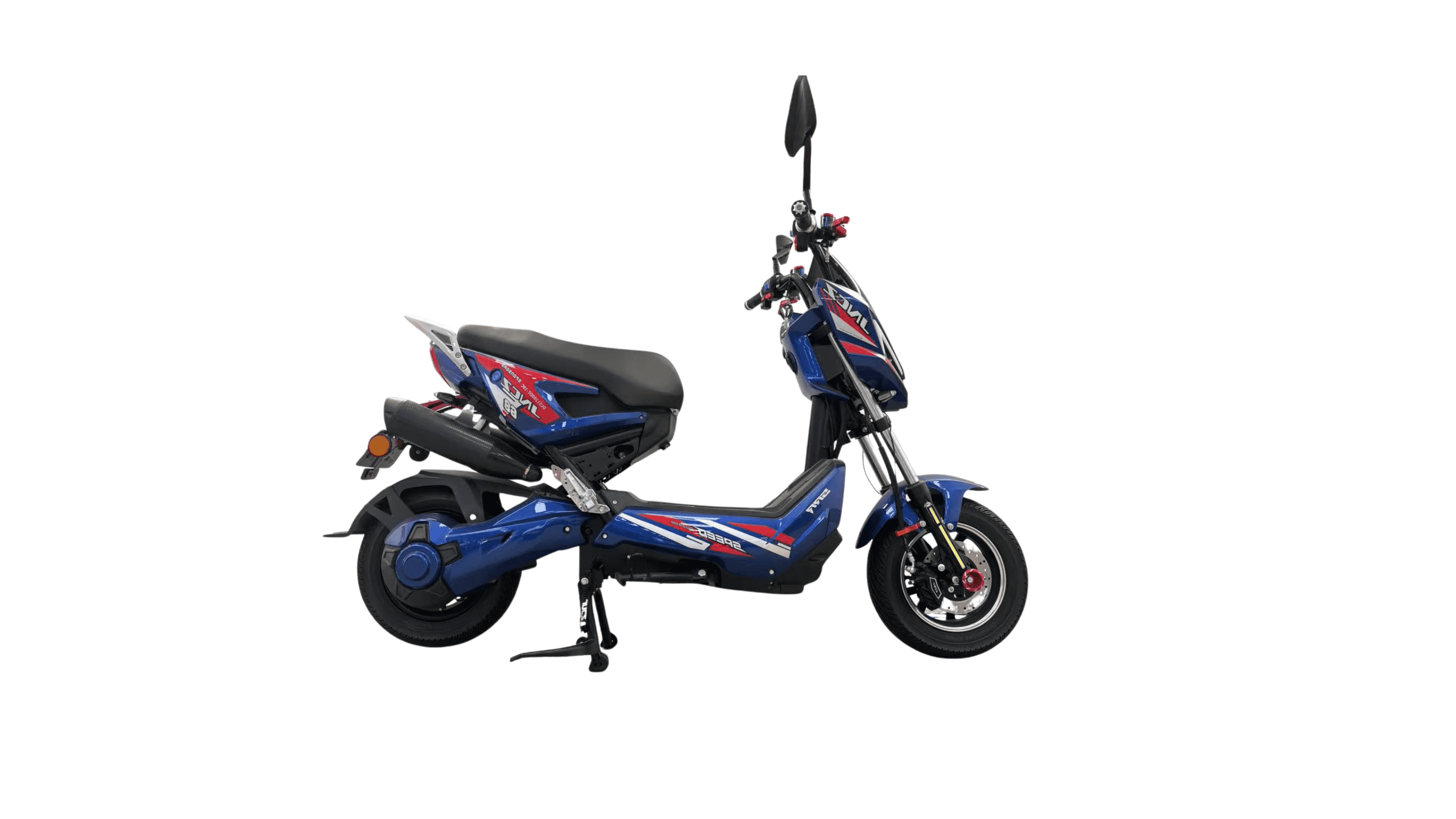 Blue “Cyber” 72V60Ah urban escooter ebike